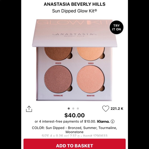 🌞ABH Sun Dipped Glow Kit, NIB - Picture 3 of 9